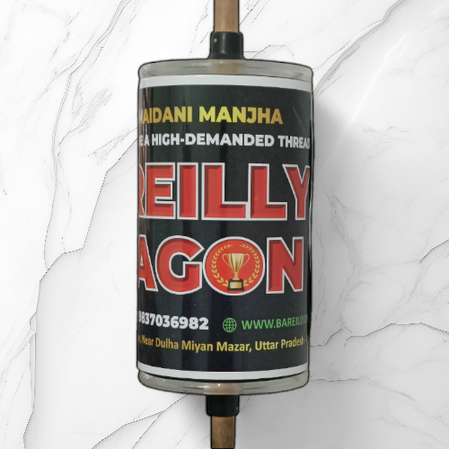 Bareilly Black Dragon Manjha 6 Reel 6 Cord 8400 Hammer